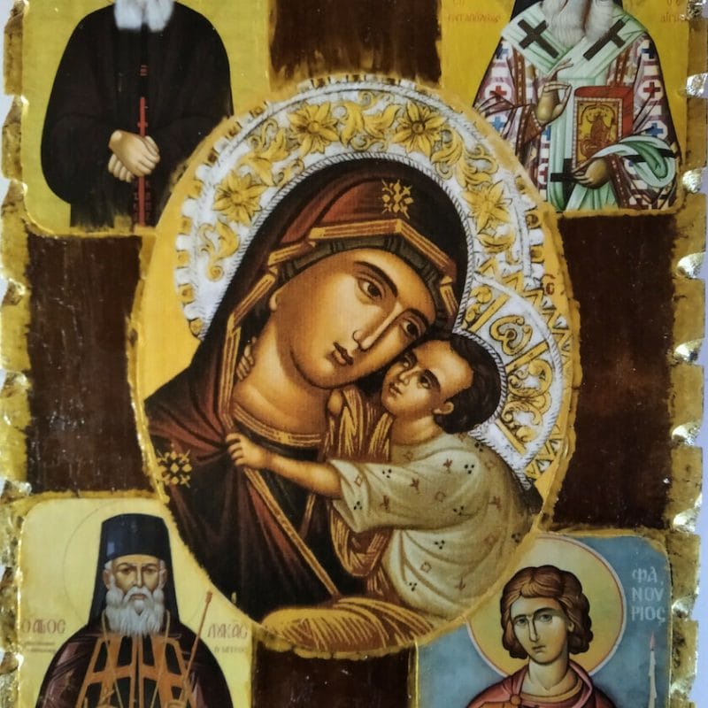Παναγία με Αγίους