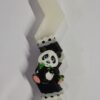 Χειροποίητη αρωματική λαμπάδα με μαύρο panda