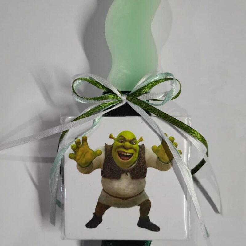 Χειροποίητη αρωματική λαμπάδα ΣΡΕΚ