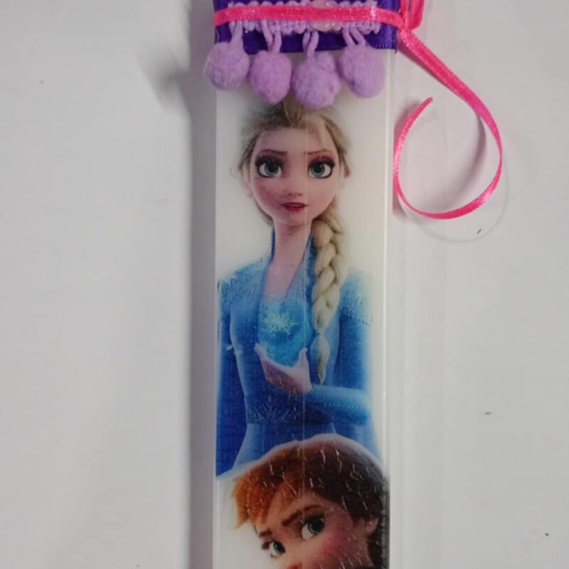 Χειροποίητη αρωματική λαμπάδα με  πριγκίπισσα Frozen