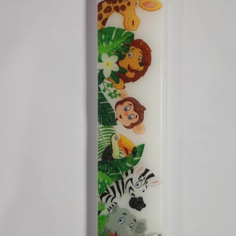 Χειροποίητη αρωματική εκτυπωμένη με ζώα της ζουγκλας